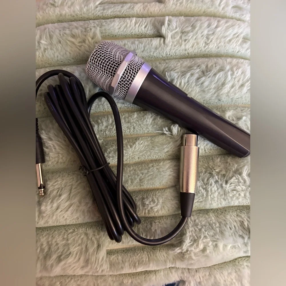 New- Professional Microphone with Cable Wired Microphone Handheld & Drop Proof